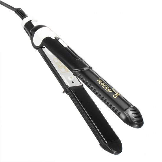 2 In 1 Ceramic Professional Hair Straightener Hair Curler for Wet And Dry Dual Use Anti-scalding Rapid Heating Hair Care Styling Tools Travel Design