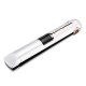 3-IN-1 Cordless Hair Straightener Fast Heating Curler USB Rechargable with LED Display Power Bank Function Hair Flat Iron