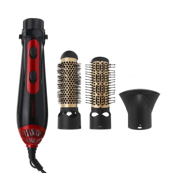 3 In 1 Multifunction Hair Styling Tools Hair dryer Hair Curler Hair Blow Dryer Comb Fast Straight Hair Brush Volume Curly Comb