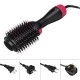 3-in-1 Negative Ion Straightening Hair Dryer Brush One Step for Salon and Curly Hair Comb Reduce Frizz and Static