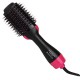 3-in-1 Negative Ion Straightening Hair Dryer Brush One Step for Salon and Curly Hair Comb Reduce Frizz and Static