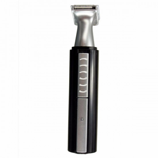 2 in 1 Electric Hair Trimmer Nose Ear Eyebrow Clipper Cleaner Beard Shaver