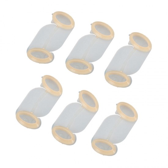 6pcs Silicone Open Airway Snore Stopper Anti Snoring  Breathe Better Increase Airflow Sleep Aid