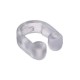 Transparent Silicone Gel Snoring Stoper Silent Sleep Nose Clip Aids with Case