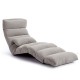 205CM 3 Folding Lazy Sofa Chair Portable Stylish Couch Bed Lounge with Pillow Back Support