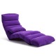 205CM 3 Folding Lazy Sofa Chair Portable Stylish Couch Bed Lounge with Pillow Back Support