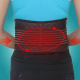 AOLIKES Self Heating Magnetic Therapy Back Support Brace Detachable Infrared Cloth Pain Relief