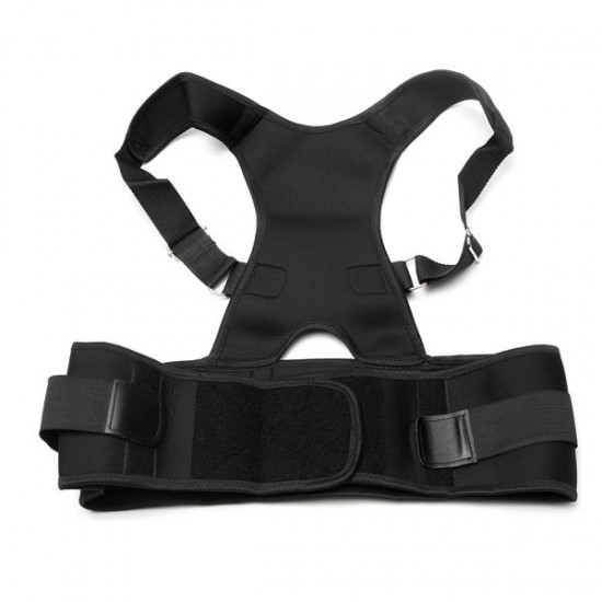 Adjustable Back Support Posture Corrector Brace Should Belt Strap