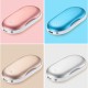 5200mAh 4 In 1 Macarons Pocket Hand Warmer Heater Rechargeable LED USB Electric Mobile Power Bank PTC Ceramic Heating with Vibration Massager Function