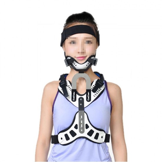 Head Neck Spine Posture Corrector Correction Cervical Traction Support Pain Relief Fixation Device