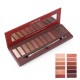 12 Colors Warm Brown Eye Shadow Palette Matte Shimmer Cosmetic