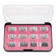 12Pcs/6 Pairs Magnetic 3D False Eyelashes Long Natural Eye Lashes Extension