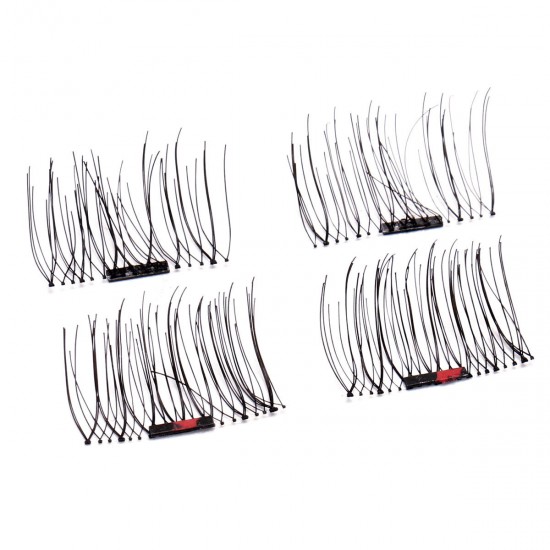 12Pcs/6 Pairs Magnetic 3D False Eyelashes Long Natural Eye Lashes Extension 12Pcs/6 Pairs Magnetic 3D False Eyelashes Long Natural Eye Lashes Extension