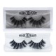 1Pair 3D Mink Hair Black False Eyelashes Makeup Cosmetics Handmade Thick Natural Long