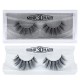 1Pair 3D Mink Hair Black False Eyelashes Makeup Cosmetics Handmade Thick Natural Long