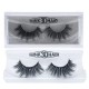 1Pair 3D Mink Hair Black False Eyelashes Makeup Cosmetics Handmade Thick Natural Long