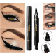 2 in 1 Black Liquid Eyeliner Wing Seal Stamp Pencil Quick Dry Waterproof Makeup 2 in 1 Black Liquid Eyeliner Wing Seal Stamp Pencil Quick Dry Waterproof Makeup