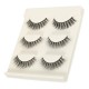 3 Pairs False Eyelashes Makeup Black Handmade Cluster Natural Long Eyelashes