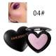 6 Colors Heart Highlighter Eye Shadow Face Glow Powder Contour Bronzer Makeup