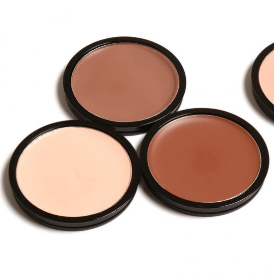 FOCALLURE 4 Colors Make Up Cosmetic Face Concealer Palette Makeup Bronzer Highlighter