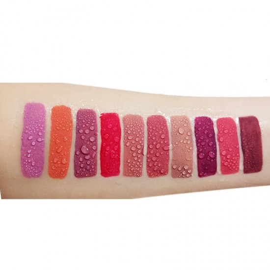 10 Colors Matte Velvet Lip Gloss Lips Makeup Long Lasting Waterproof