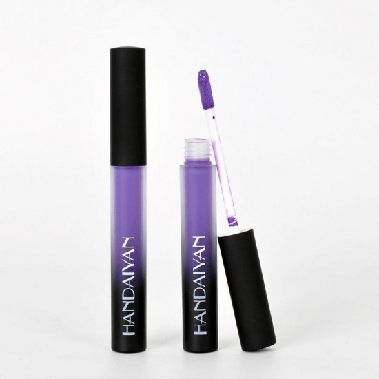 12 Colors Matte Metallic Velvet Lip Gloss Makeup Long Lasting Waterproof
