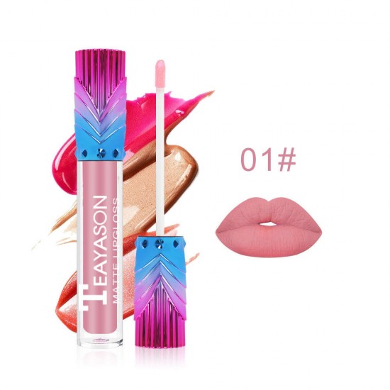 Matte Lip Gloss Long-Lasting Liquid Lip Stick  Velvet Matte Lip Gloss Non Sticky Lip Makeup