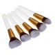 10Pcs White Foundation Makeup Tools Cosmetic Brushes Set Kit 10Pcs White Foundation Makeup Tools Cosmetic Brushes Set Kit