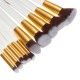 10Pcs White Foundation Makeup Tools Cosmetic Brushes Set Kit 10Pcs White Foundation Makeup Tools Cosmetic Brushes Set Kit