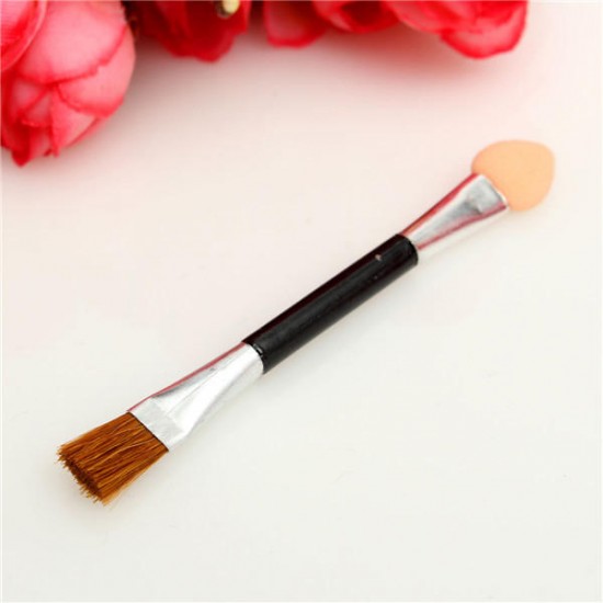 10pcs Double End Eye Shadow Brush Sponge Eyeliner Makeup Brushes Cosmetic Tool