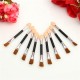 10pcs Double End Eye Shadow Brush Sponge Eyeliner Makeup Brushes Cosmetic Tool