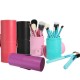 12Pcs Professional Makeup Cosmetic Brush Set Cylinder Leather Case 12Pcs Professional Makeup Cosmetic Brush Set Cylinder Leather Case