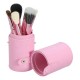 12Pcs Professional Makeup Cosmetic Brush Set Cylinder Leather Case