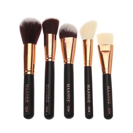 15pcs MAANGE Makeup Cosmetic Brushes Kit Set Facial Foundation Blush Blending Eyeshadow