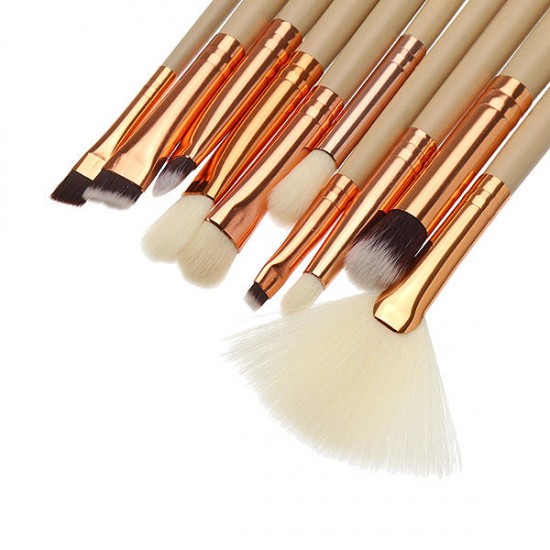 15pcs MAANGE Makeup Cosmetic Brushes Kit Set Facial Foundation Blush Blending Eyeshadow