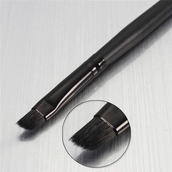 1Pc Pro Angled Eyeliner Eyebrow Eyeshadow Lip Cosmetic Makeup Brush Tool 1Pc Pro Angled Eyeliner Eyebrow Eyeshadow Lip Cosmetic Makeup Brush Tool