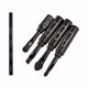 4 In 1 Black Eye Makeup Brushes Kit Eyebrow Lip Shaving Sponge Eyeshadow Brush Cosmetic Tool 4 In 1 Black Eye Makeup Brushes Kit Eyebrow Lip Shaving Sponge Eyeshadow Brush Cosmetic Tool