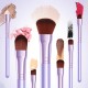 7Pcs Cosmetic Brushes Set Foundation Brush Eye Shadow Lip Brow Brush Makeup Tools Set