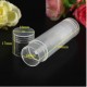 10Pcs Empty Clear Lip Balm Tubes Containers Small Transparent Lipstick Bottle