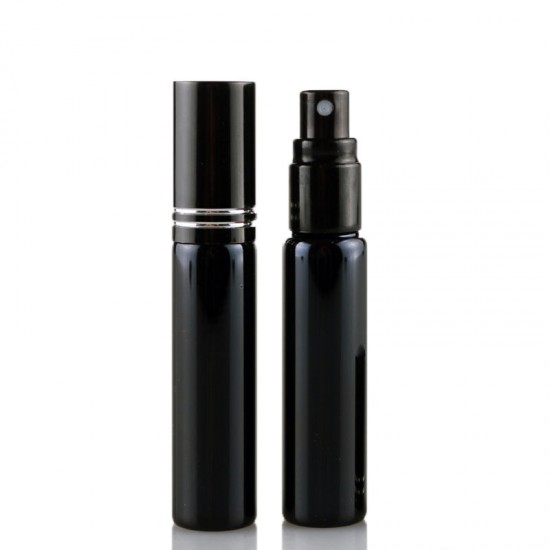 10ml Electroplated UV Glass Travel Perfume Bottles Atomizer Portable Spray Refillable Container