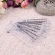 10pcs Men Eyebrow Card Drawing Guide Card Brow Template Eyes Makeup Shaping Design Eyebrow Stencils