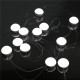 12 LED Lamp String Makeup Mirror Lamp USB Cosmetic Dressing Salon Barber Shop White Light