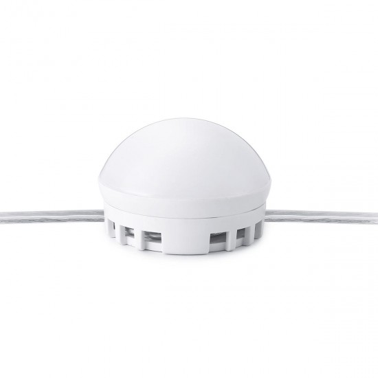 12 LED Lamp String Makeup Mirror Lamp USB Cosmetic Dressing Salon Barber Shop White Light 12 LED Lamp String Makeup Mirror Lamp USB Cosmetic Dressing Salon Barber Shop White Light
