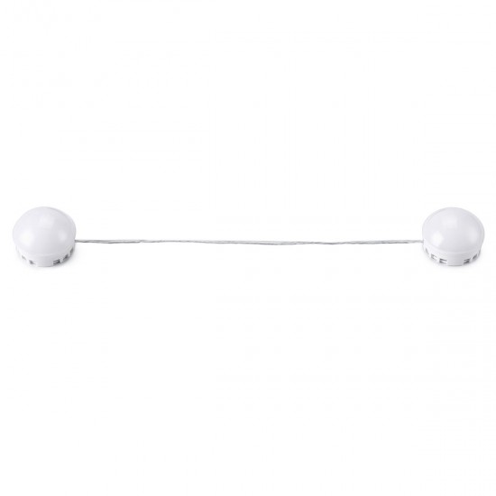 12 LED Lamp String Makeup Mirror Lamp USB Cosmetic Dressing Salon Barber Shop White Light 12 LED Lamp String Makeup Mirror Lamp USB Cosmetic Dressing Salon Barber Shop White Light