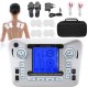 2 Output Channel 4 Modes Tens Unit Muscle Stimulator Electric Digital Massager Physical Therapy