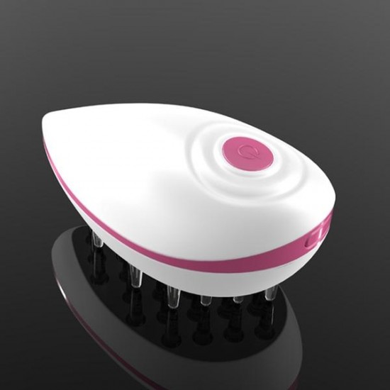 Electronic Vibration Head Massage Tools Comb Promoting Boold Circulation Scalp Waterproof