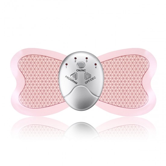 Mini Electronic Pulse Electric Massager Portable For Body Comfortable Pads