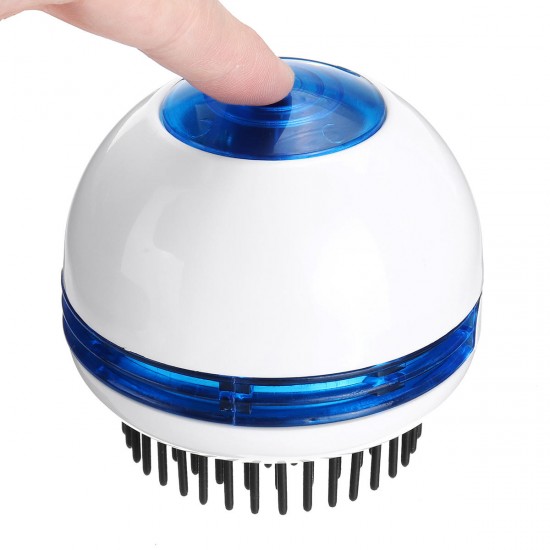 Portable Electric Ionic Hairbrush Mini Ion Hair Brush Head Hair Comb Massage