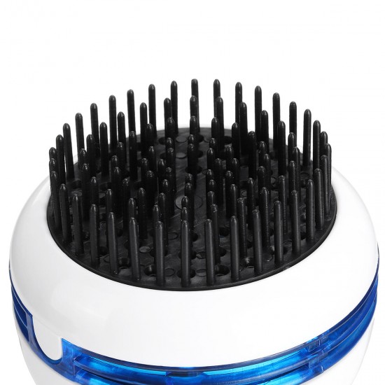 Portable Electric Ionic Hairbrush Mini Ion Hair Brush Head Hair Comb Massage