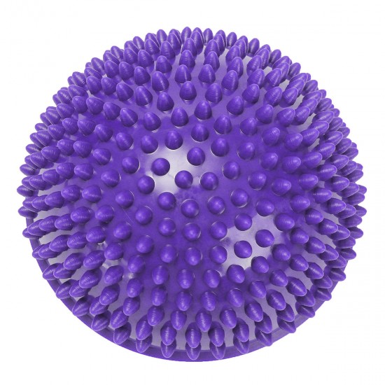 16cm Half Round Yoga Balance Spiky Massager Ball Stepping Stone Foot Sole Trigger Point Hemisphere